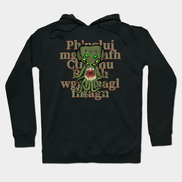 Cthulhu fhtagn Hoodie by TonyBreeden